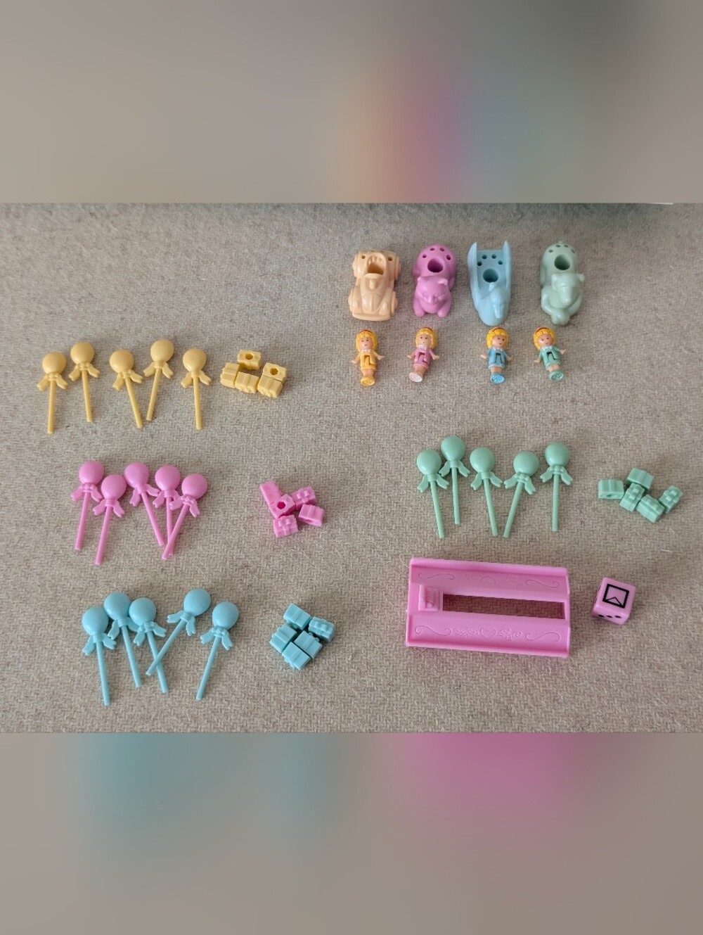 Vintage Polly Pocket Let's Party Board Game 1993 - Picture 2 of 13